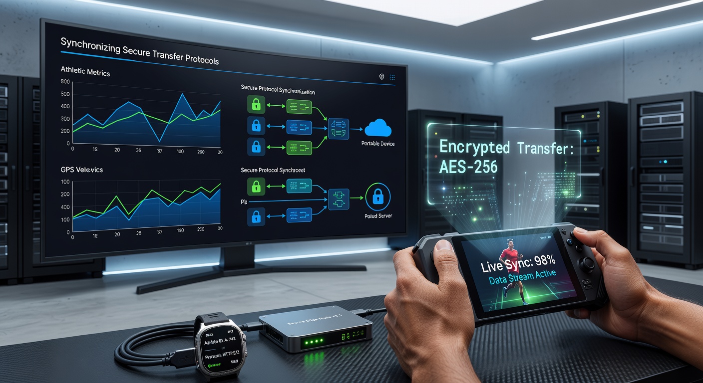 Visualisierung von Datenströmen und Protokollsynchronisation in Gaming-Apps